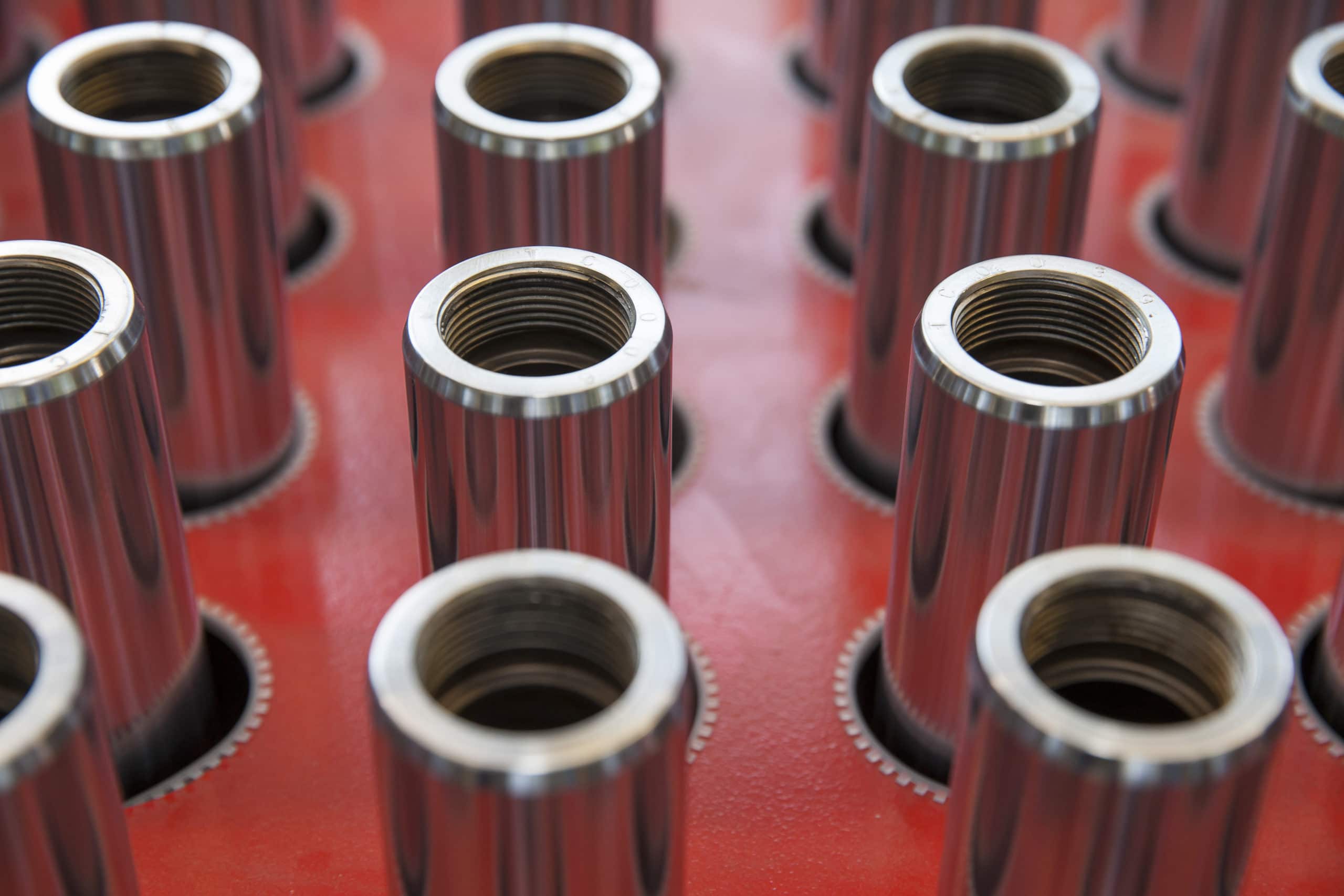 Stangen mit Hybridbeschichtung Chemisch Nickel und Hartchrom