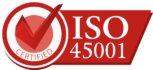 Icon Occupational Health and Safety Management ISO 45001