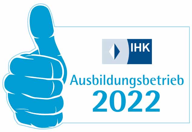 Siegel IHK Ausbildungsbetrieb 2022